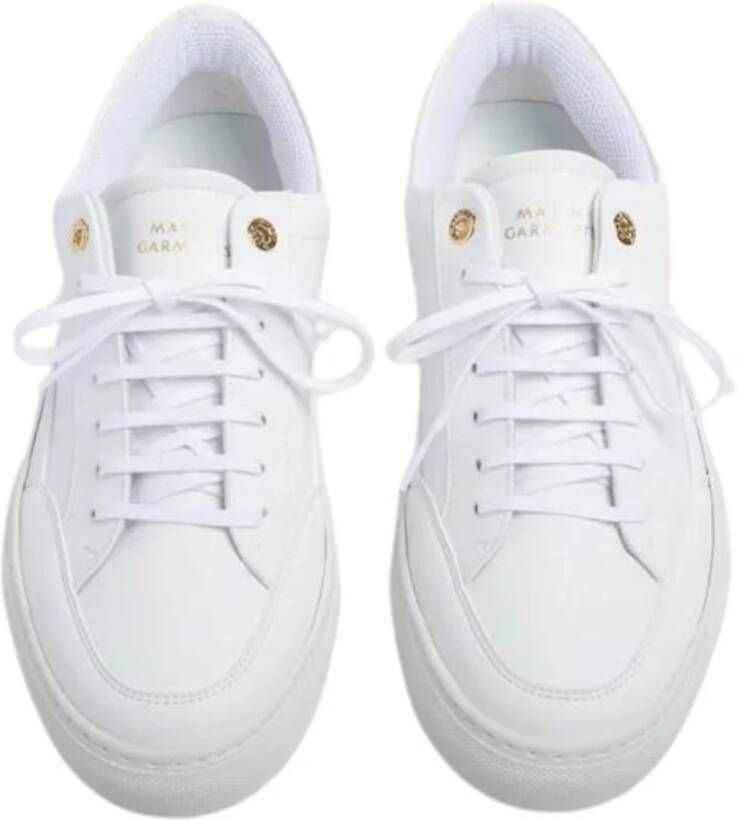 Mason Garments Regolare Sneakers in Wit White Heren