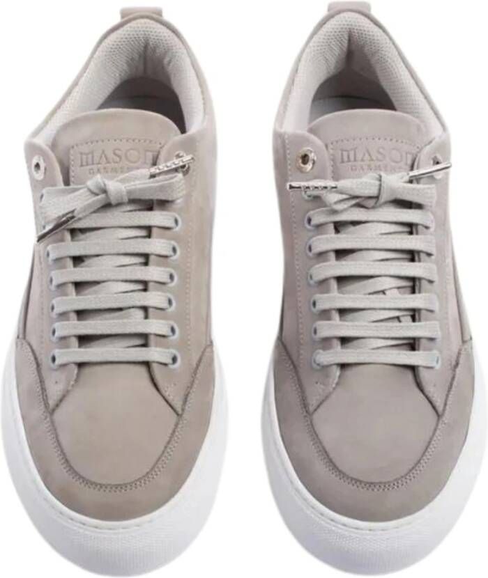 Mason Garments Stijlvolle Grijze Sneakers Fw24-2 Gray Heren