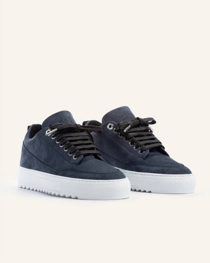 Mason Garments Stijlvolle Torino Sneakers Blue Heren