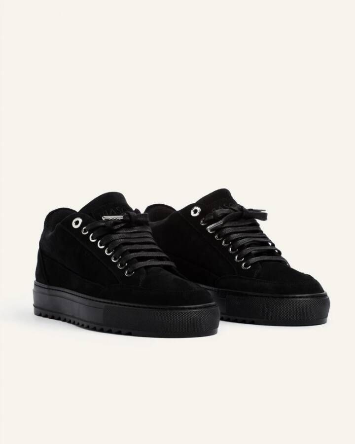 Mason Garments Stijlvolle Uniform Sneaker Black Heren