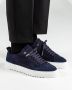 Mason Garments Tia Nubuck Zwart Sneakers Blauw Heren - Thumbnail 5