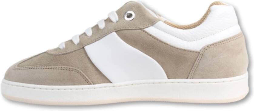 Mason Garments Traditionele Napoli Sneakers Beige Dames