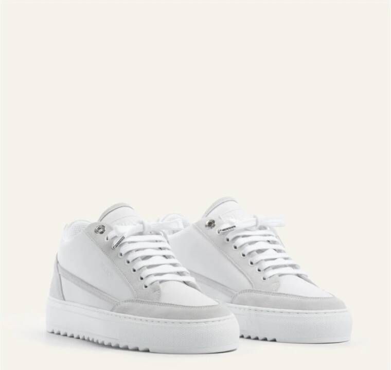 Mason Garments Veelzijdige Sneaker voor elke gelegenheid White Heren