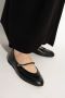 Max Mara Leren ballerina's Black Dames - Thumbnail 2