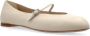 Max Mara Leren balletflats Beige Dames - Thumbnail 4