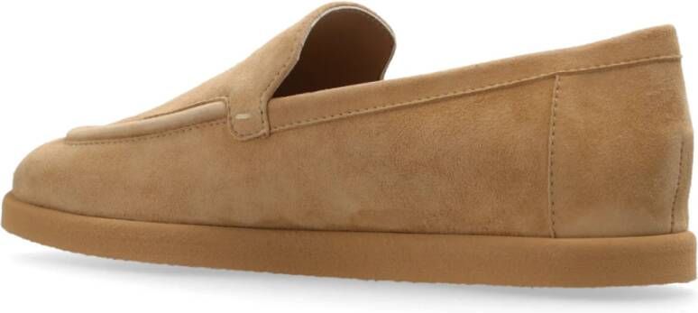 Max Mara Leren schoenen Beige Dames