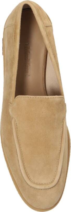 Max Mara Leren schoenen Beige Dames