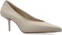 Max Mara Leren schoenen met hak Beige Dames - Thumbnail 4