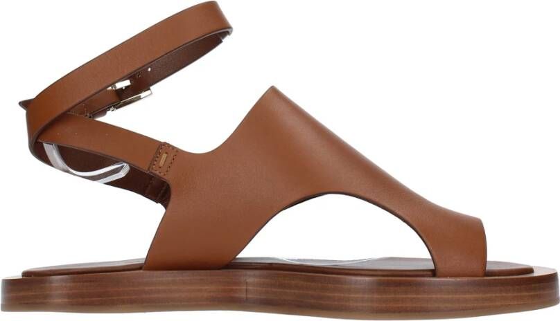 Max Mara Sandalen Bruin Brown Dames