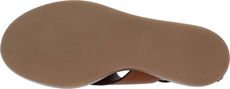 Max Mara Sandalen Bruin Brown Dames