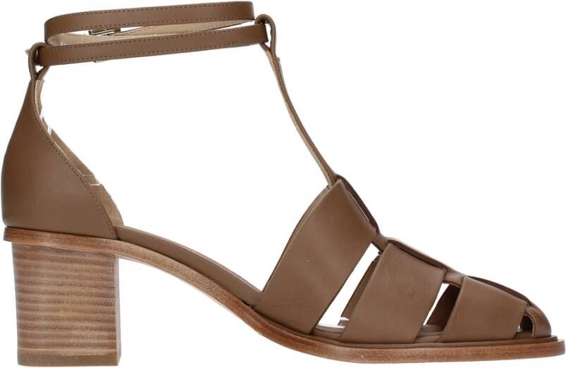 Max Mara Sandalen Bruin Brown Dames