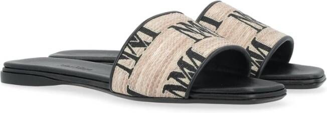 Max Mara Sandals Brown Dames