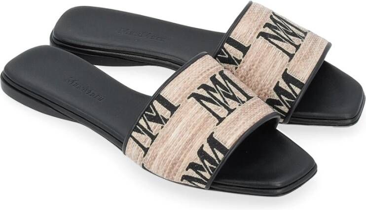 Max Mara Sandals Brown Dames