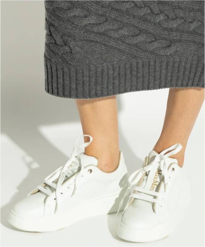 Max Mara Sneakers Maxiv White Dames