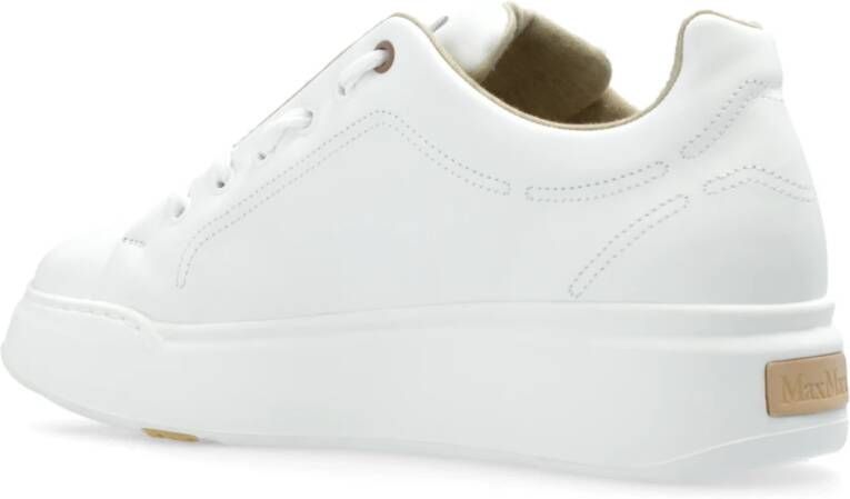 Max Mara Sneakers Maxiv White Dames