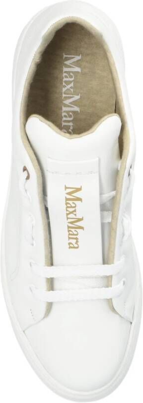 Max Mara Sneakers Maxiv White Dames