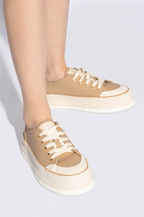 Max Mara Sportschoenen 'Prefall' Beige Dames