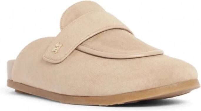 Max Mara Stijlvolle herenloaferschoenen Beige Dames