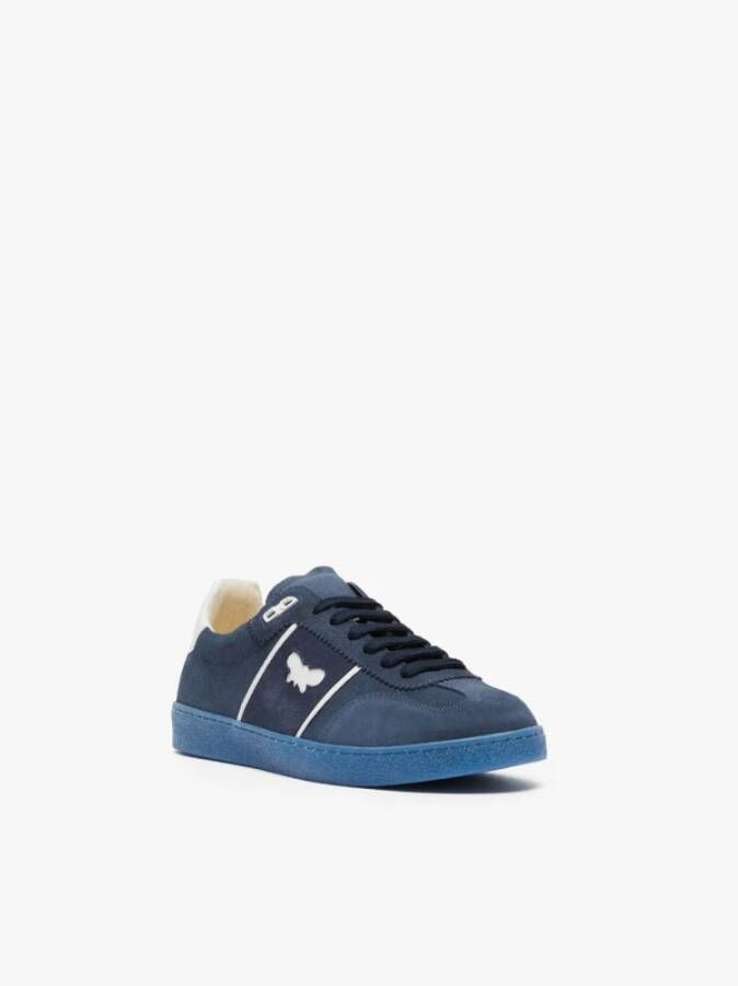 Max Mara Weekend Kleurrijke Retro Sneakers met Vlinderdetail Blue Dames