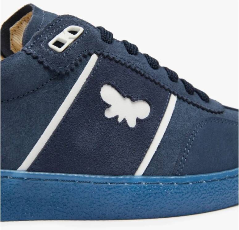 Max Mara Weekend Kleurrijke Retro Sneakers met Vlinderdetail Blue Dames