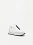 Max Mara Weekend Lage Veters Hardloopschoenen met Suède Details White Dames - Thumbnail 2