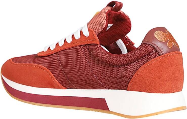 Max Mara Weekend Roest Nylon Sneaker Multicolor Dames