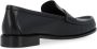 Max Mara Zwarte Leren Loafer Mocassin Black Dames - Thumbnail 5