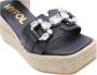 Maypol Verhoog je stijl met Spree Wedge Heels Black Dames - Thumbnail 8