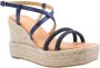 Maypol Stijlvolle Wedge Sandalen Blue Dames - Thumbnail 3