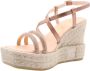 Maypol Stijlvolle Wedge Sandalen voor Trendy Vrouwen Pink Dames - Thumbnail 4