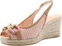 Maypol Stijlvolle Wedge Sandalen voor Trendy Vrouwen Pink Dames - Thumbnail 11