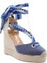 Maypol Stijlvolle Wedge Sandalen Blue Dames - Thumbnail 10