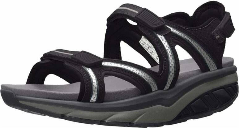 MBT Comfortabele Leren Sandalen Black Dames