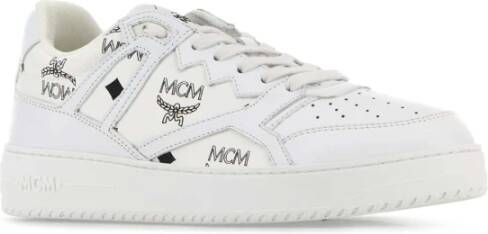 MCM Canvas Terrain Sneakers White Heren