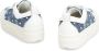 MCM Denim Platform Sneakers met Leren Details Blue Dames - Thumbnail 3