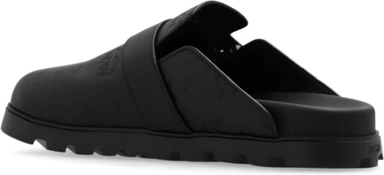 MCM Leren pantoffels Black Heren