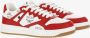 MCM Leren Sneakers Rood Wit Logo Print Red Dames - Thumbnail 8