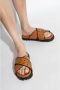 MCM Bedrukte canvas instappers Brown Dames - Thumbnail 4