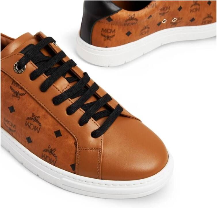 MCM Sneakers Brown Dames