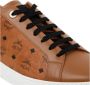 MCM Terrain Monogram Print Sneakers Bruin Heren - Thumbnail 5