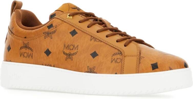 MCM Stijlvolle Sneakers voor Mannen en Vrouwen Brown Heren