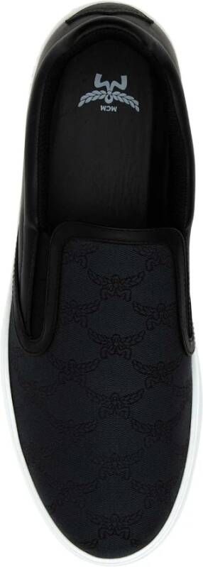 MCM Zwarte Neo Terrain Slip Ons Black Heren