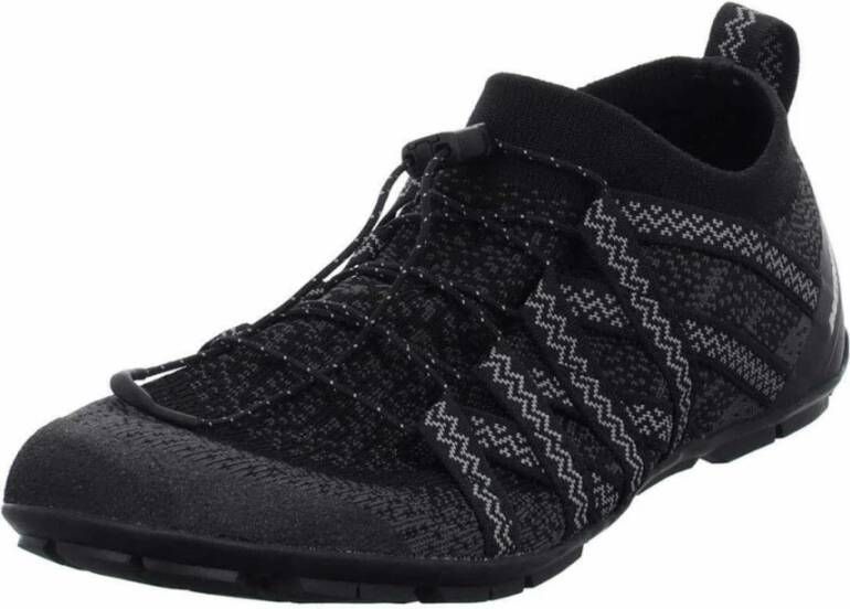 Meindl Zwarte Veterschoenen Black Dames