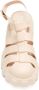 Melissa Beige Fisherman Sandals met Caged Design Beige Dames - Thumbnail 3