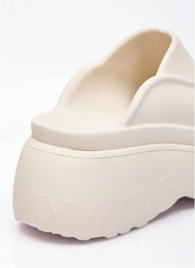 Melissa Bio EVA Klomp Platforms Matte Finish Beige Dames