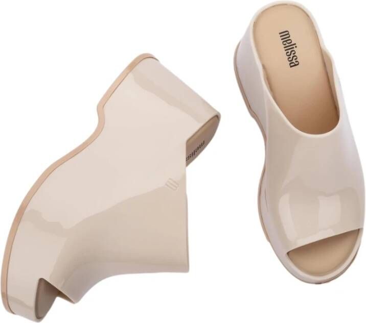 Melissa Flat Sandals Beige Dames