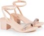 Melissa Glanzende Hak Sandalen Beige Dames - Thumbnail 2