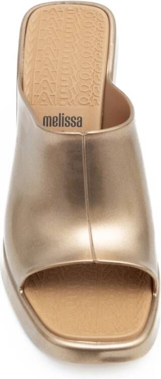 Melissa Gouden Mule + Marc Jacobs Hakken Muiltjes Yellow Dames