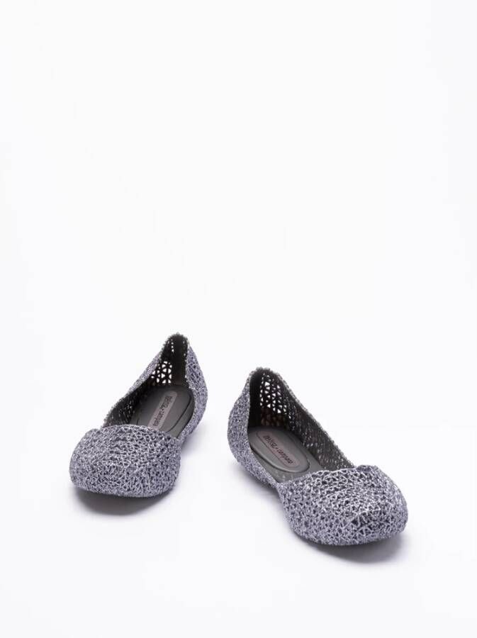 Melissa Grijze Glitter Campana Papel Ballerina Gray Dames