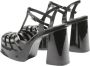 Melissa High Heel Sandals Zwart Dames - Thumbnail 3